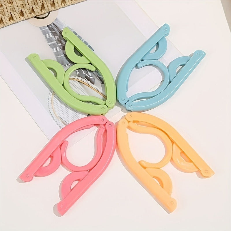 ✈️ 20Pcs Portable Folding Travel Hangers