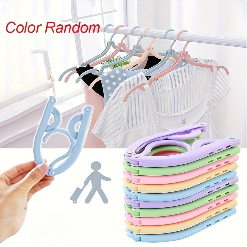 ✈️ 20Pcs Portable Folding Travel Hangers