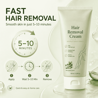 Gentle & Effective Hair Removal Cream – Smooth Skin Without Irritation