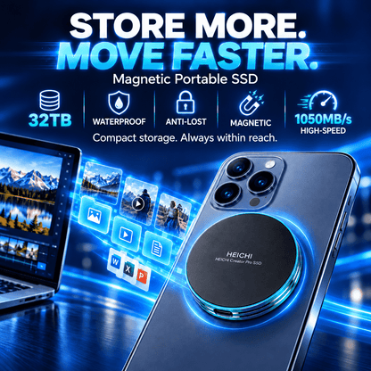 32TB Magnetic Portable SSD