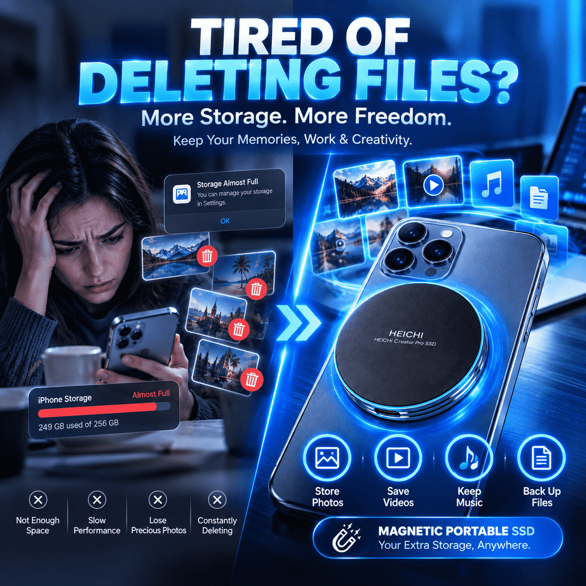 32TB Magnetic Portable SSD