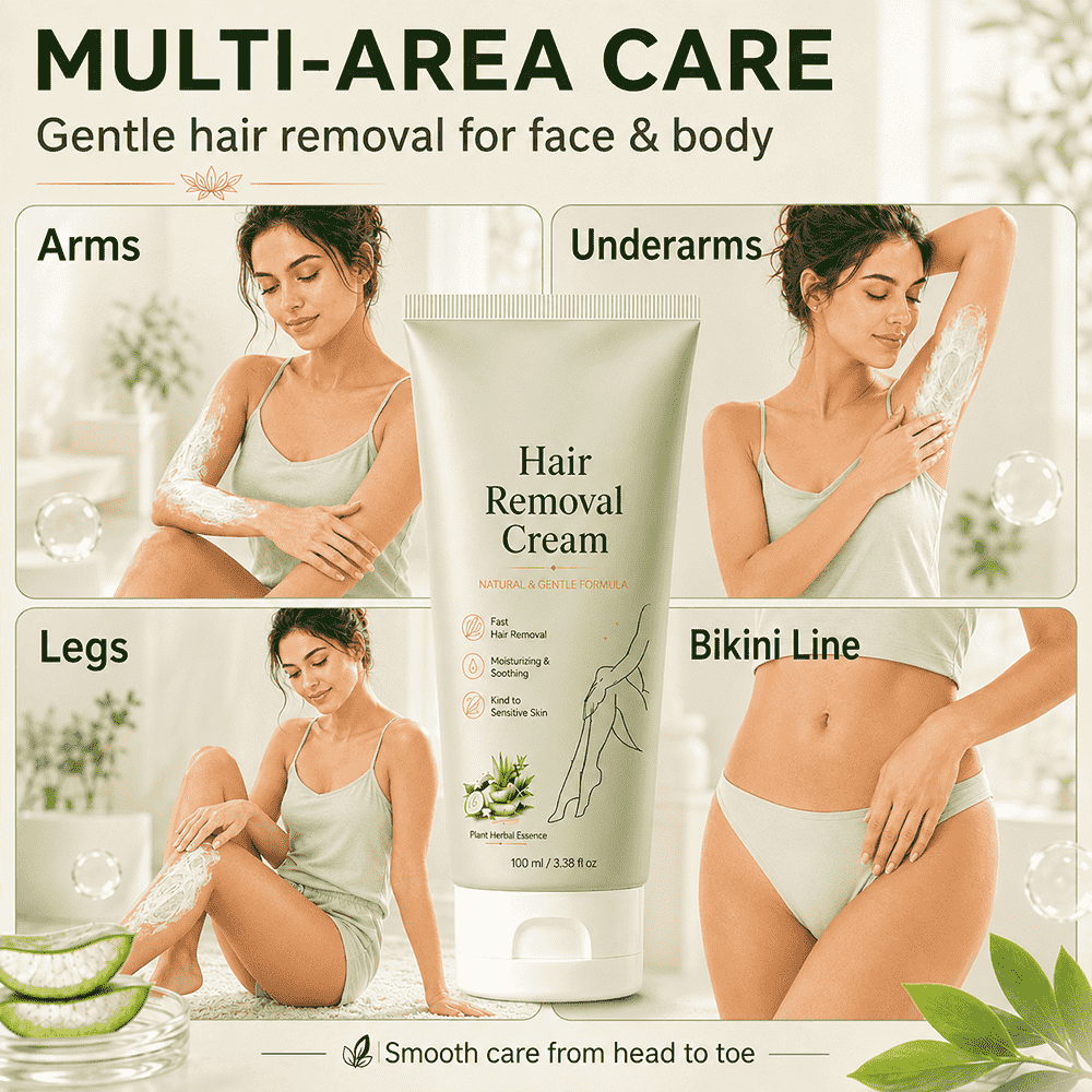Gentle & Effective Hair Removal Cream – Smooth Skin Without Irritation