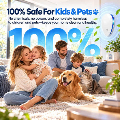Ultrasonic Pest Repeller – Chemical-Free Home Protection for 40+ Pests