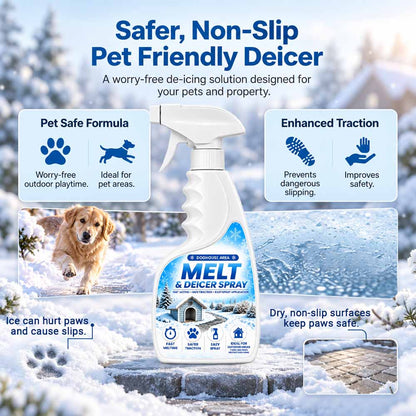 Heavy-Duty Outdoor Ice & Snow Remover Spray