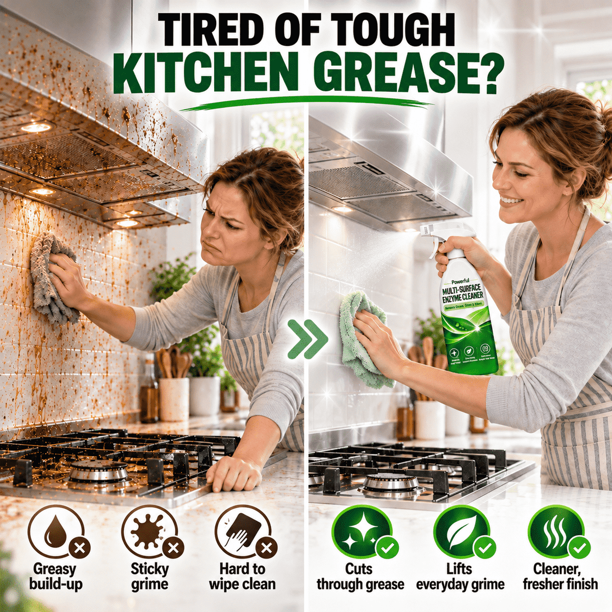 Powerful Multi-Surface Enzyme Cleaner — Removes Grease, Grime & Odours ✨