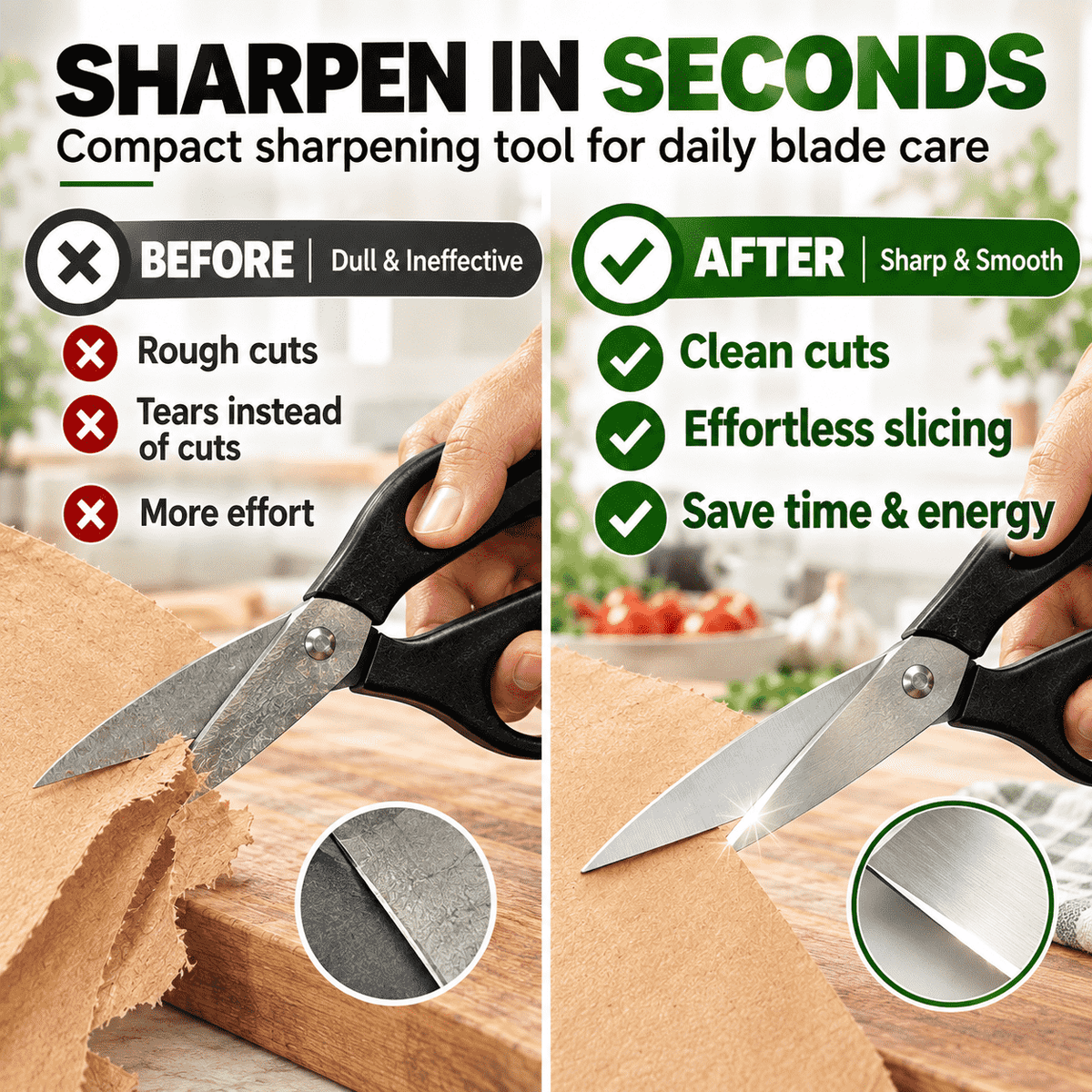 🔪 2026 Multi-Function Knife Sharpener – Restore Dull Blades Fast With 3-in-1 Sharpening System ✨