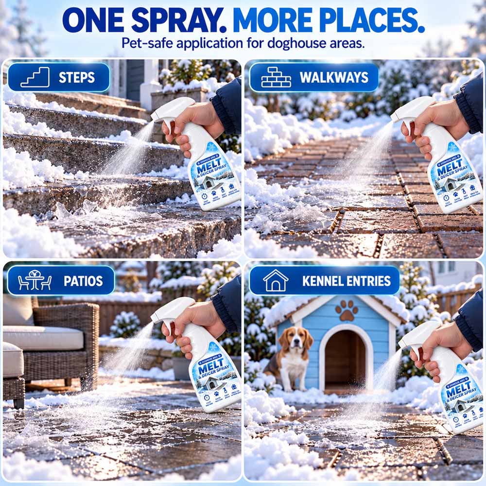 Heavy-Duty Outdoor Ice & Snow Remover Spray