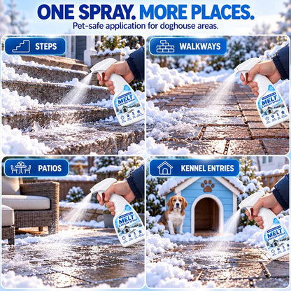 Heavy-Duty Outdoor Ice & Snow Remover Spray