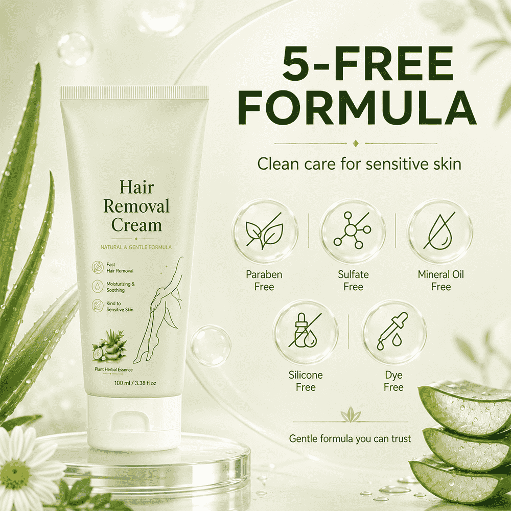 Gentle & Effective Hair Removal Cream – Smooth Skin Without Irritation
