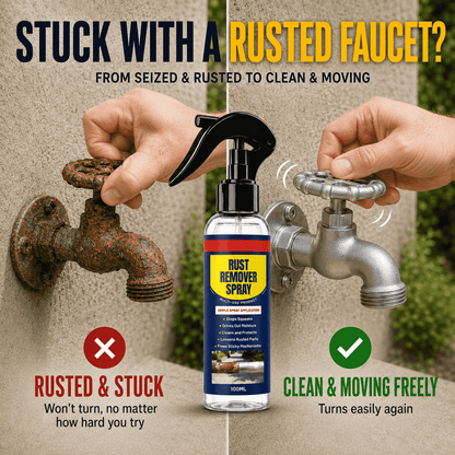 3-in-1 Rust Remover, Lubricant & Protective Spray + Free Towel