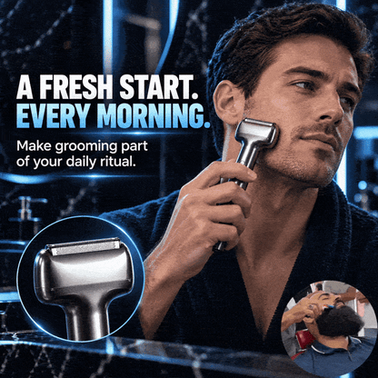 Men's Rechargeable Foil Electric Shaver – Efficient Close Shaving, Cordless Portable Wet & Dry Beard Razor for Daily Grooming ✨