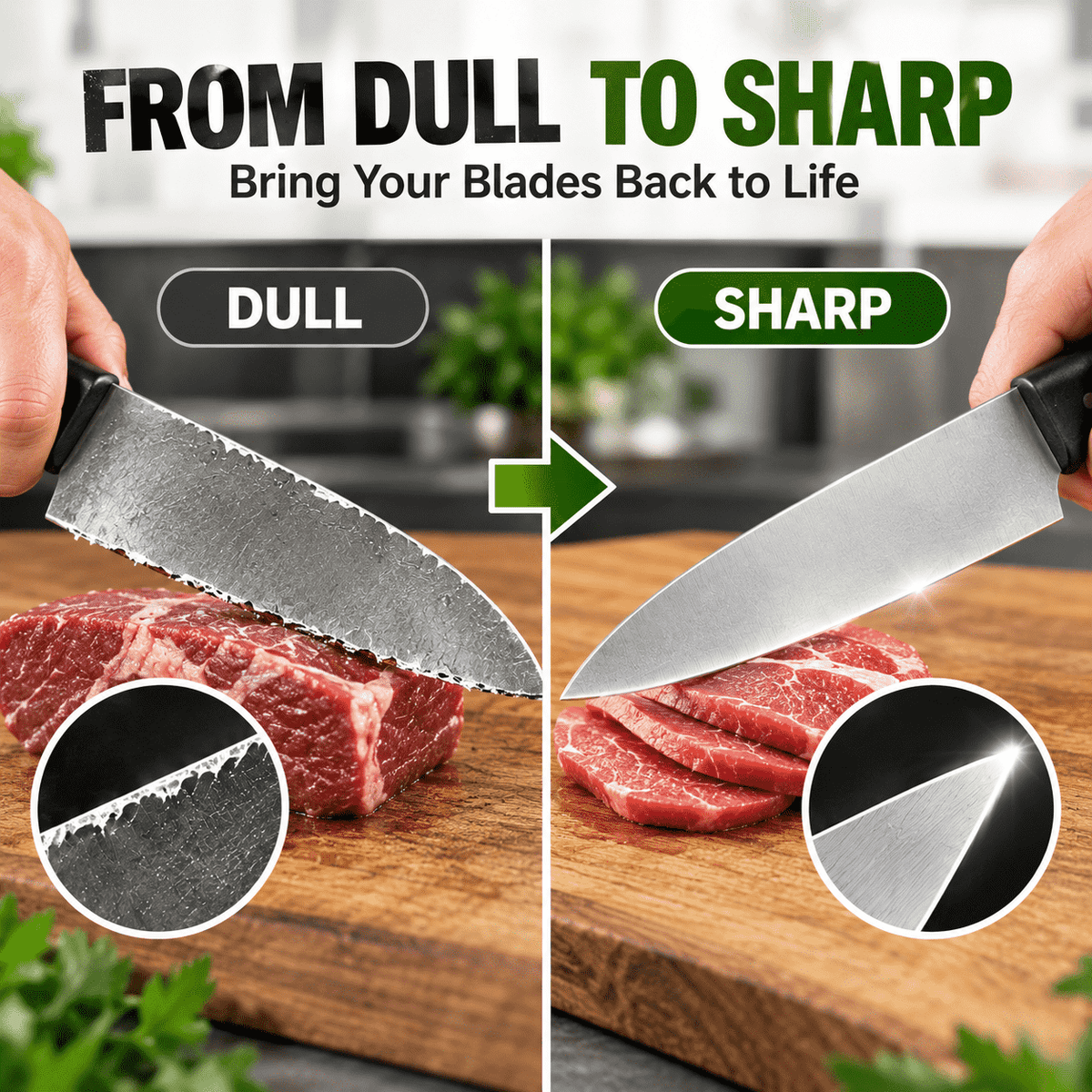 🔪 2026 Multi-Function Knife Sharpener – Restore Dull Blades Fast With 3-in-1 Sharpening System ✨