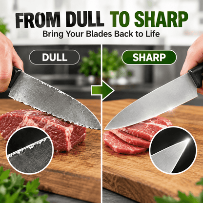 🔪 2026 Multi-Function Knife Sharpener – Restore Dull Blades Fast With 3-in-1 Sharpening System ✨