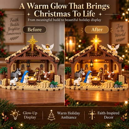 🔥Last Day 90% OFF🔥🌟The Nativity Story Building Block Set🎄