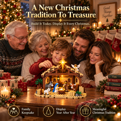 🔥Last Day 90% OFF🔥🌟The Nativity Story Building Block Set🎄