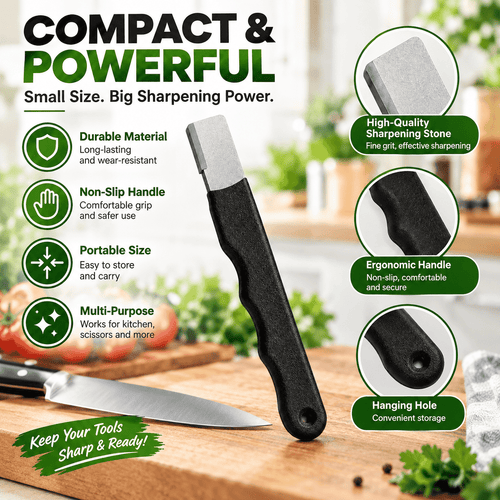 🔪 2026 Multi-Function Knife Sharpener – Restore Dull Blades Fast With 3-in-1 Sharpening System ✨