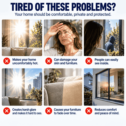Window Privacy Film – One-Way Privacy, UV & Heat Protection