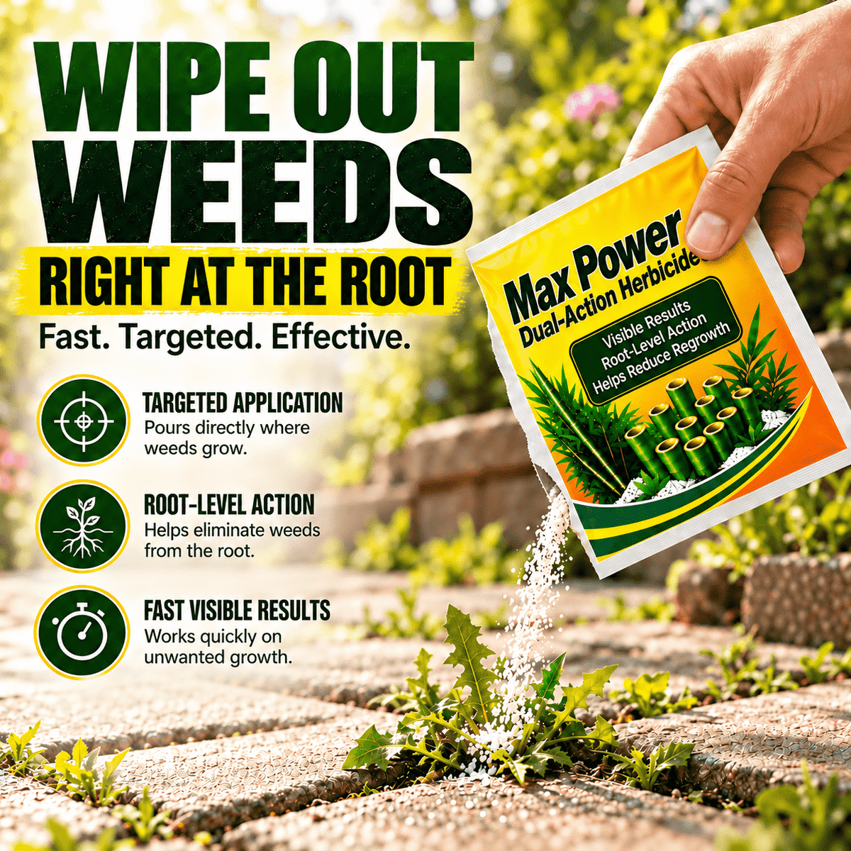 Fast-Acting Weed Killer – Root-Level Action