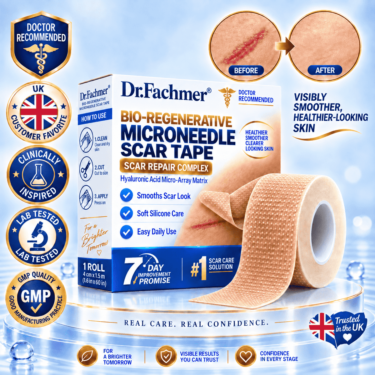 Dr.Fachmer® Bio-Regenerative Microneedle Scar Tape 🍀