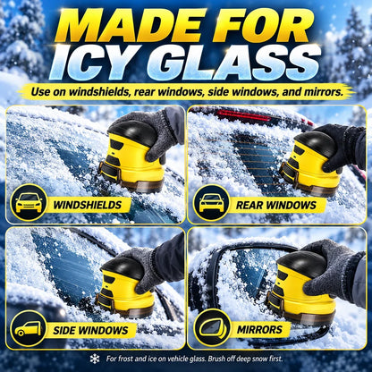 Cordless Electric Ice Scraper | Fast Ice Removal, Scratch-Safe Design❄️